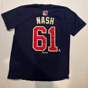 Youth Medium Rick Nash NHL New York Rangers Tee